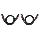 Rannsgeer Xlr Male To Female Microphone Cable  2-pack  R720x