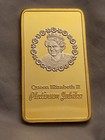 Queen Elizabeth Ii Diamond Jubilee Silver Gold Bar Coa Box Coin Old Stamps Royal