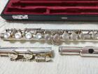 Yamaha Yfl 211s Concert Flute Silver Plating W  Hard Case Nikkan Used