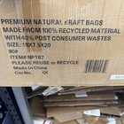 35ct-18 X 7 5x 20 In  Large Brown Kraft Paper Shopping Bags With Handles
