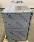 Glastender C1fb84 84    3 Door Refrigerated Back Bar Cooler W  Dispenser Cut Outs