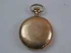 Waltham Hunter Case Pocket Watch 15 Jewel 6s Big A Engraved On Front