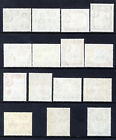 British Guiana 1954-63 Pictorial Part Set Sg 331 To Sg 345a Mint
