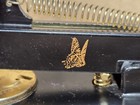 El Casco Desk Stapler- Black   Gold W  Butterfly Graphic