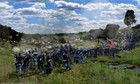 Gettysburg Print frame 4th Maine Valley Of Death Devil s Den Top Giclee Limited