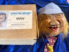 Laffun Head By Peter Figuren Squirter Man  0058 W  Box Instructions Nonworking