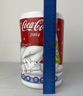 Coca Cola Cookie Jar Can Shaped Collectible Polar Bear 2004 No Lid Used Good