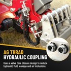 Hydraulic Quick Release Coupling 1 2 Npt Break Away Coupler Bracket Set