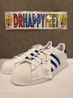 Adidas Originals Superstar Men s Casual Shoes White blue Ig9368 New