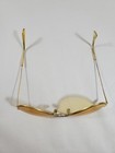 58-14 Vintage 60s B l Ray Ban Ambermatic Outdoorsman Aviator Sunglasses Yellow