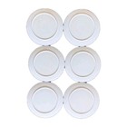 Vintage 70s Floral Daisy Coasters Set Of 6 Mcm Retro Yellow Orange Kitchen Decor