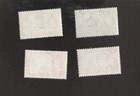Stamp Collection - British Solomon Islands - Lot Of Four -  brso-100