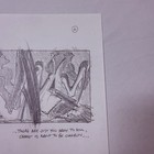 1997 Starship Troopers Original Hand Drawn Production Art Storyboard Concept Coa