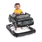 4 In 1 Agate Black Baby Activity Center Push Walker Removable Steering Wheel Toy
