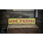 Custom Carnival Freak Show Sign - Rustic Hand Made Vintage Wooden