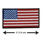 Usa Flag Iron On Patch 3  United States America Embroidered Applique New Biker