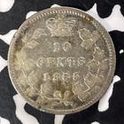 1885 Canada 10 Cents Lot t4838 Silver  Better Date