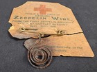 Original Ww1 Zeppelin Wire Souvenir - British Red Cross