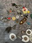 Junk Drawer Medals Pins Coins Autograph Miscellaneous Mismatched Jewelry Lot