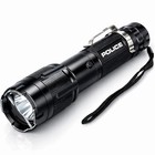 Police Stun Gun 1159 Max Volt Metal Self Defense Rechargeable Led Flashlight