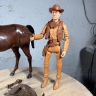 Johnny West By Marx   Vintage 1960s   Horse And Accessories Included   13 Pieces