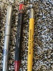Lot Of 20 Vintage Mechanical Pencil Pen Advertising Oil Gas Coop Key Denim