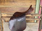 Crosby Equilibrium  Close Contact Jumping Saddle 17 In W  Stirrups