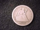 1875-s Twenty Cent Piece Nice Key Date Coin        257