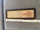 Vance Hotel Fire Escape Sign Plaque Framed Seattle Washington 1917
