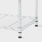 4 Tier Vertical Standing Bathroom Shelving Unit Tower Wire Shelving For Bathroom