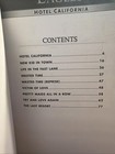 Eagles Songbook Hotel California Authentic Guitar Tab Edition New   