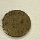 Vintage Antique Trade Stimulator Token Hi-way Club Oroville California