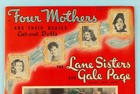 Vintage Original 1941 Whitman 4 Mothers   Their Babies Paper Dolls  968 Uncut