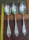     lot Of 3 Antique C1911 Old Colony Silverplated Teaspoons  Tea        Spoons 