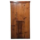 Antique 18th Century Primitive Pine Cupboard Rustic Colonial Storage Cabinet 78 