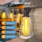 Outdoor Edison String Lights For Outside Led Waterproof 2700k Warm Patio Lights