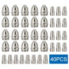 40pcs P80 Plasma Electrode Tip Nozzle 1 5mm Cutter Torch For Air Plasma Cutting