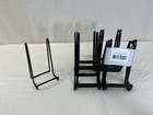 8  6 Inch Black Metal Display Stands Plate Holder  Art  Pictures