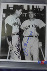 Joe Dimaggio   Ted Williams Autographed 8x10 Photo Baseball Hofers Psa Slab  3