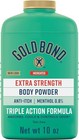Gold Bond Medicated Body Powder Extra Strength Talc-free 10 Oz Cooling Itch