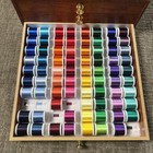 Madeira Thread Treasure Chest Spools Germany 3 Drawer Wood Chest Almost Full