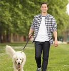 6ft Heavy Duty Leather Dog Leash Braided Training Lead For Large Medium Dogs Pro