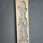Vintage Wood  Hand Carved Folk Art  Speculaas Board Dutch Mold Holland Cookie