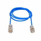 Coaxial Bnc Male To Triax 3-lug Trb Male E3-code Double Shielded Cable 0 5 9ft