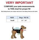 Usa Seller Dog Pet Puppy Collar Reflective Pu Leather Size Small Neck  11  - 14 