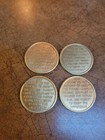 Four Circle Triangle Serenity Prayer Bronze Recovery Medallion Coin  Aa Na