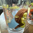 Complete Set 4 Mcdonalds Shrek The Third 2007 Glasses Fiona Donkey Shrek Babies 
