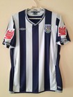 West Bromwich Albion Home Football Shirt Jersey 2009 2010 Umbro Size M Wood