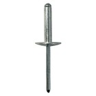 Large Flange Pop Rivets 3 16  X 5 8  Aluminum Body Steel Mandrel  6-10  Qty 100