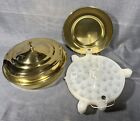 Broadman Church Supplies Remembranceware  Communion Trays 12  Brasstone 40 Cup